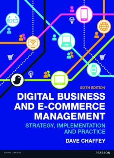 Digital business and E-commerce management : strategy, implementation and practice