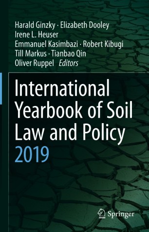 International Yearbook of Soil Law and Policy 2019