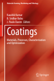 Coatings : Materials, Processes, Characterization and Optimization