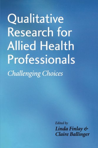 Qualitative Research for Allied HealthProfessionals: Challenging Choices