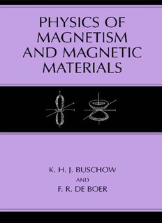 Physics of Magnetism  and Magnetic Materials