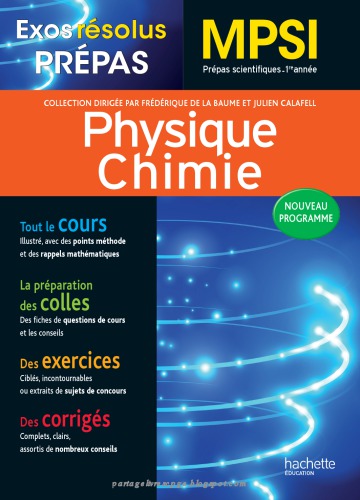 Exos resolus Physique Chimie MPSI