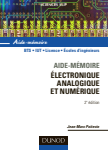 AIDE-MÉMOIRE ÉLECTRONIQUE ANALOGIQUE ET NUMÉRIQUE