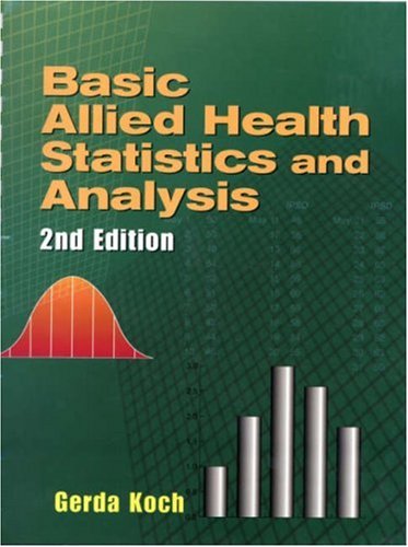 Basic Allied HealthStatistics and Analysis