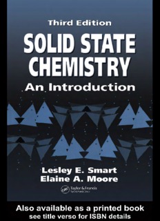 Solid State Chemistry